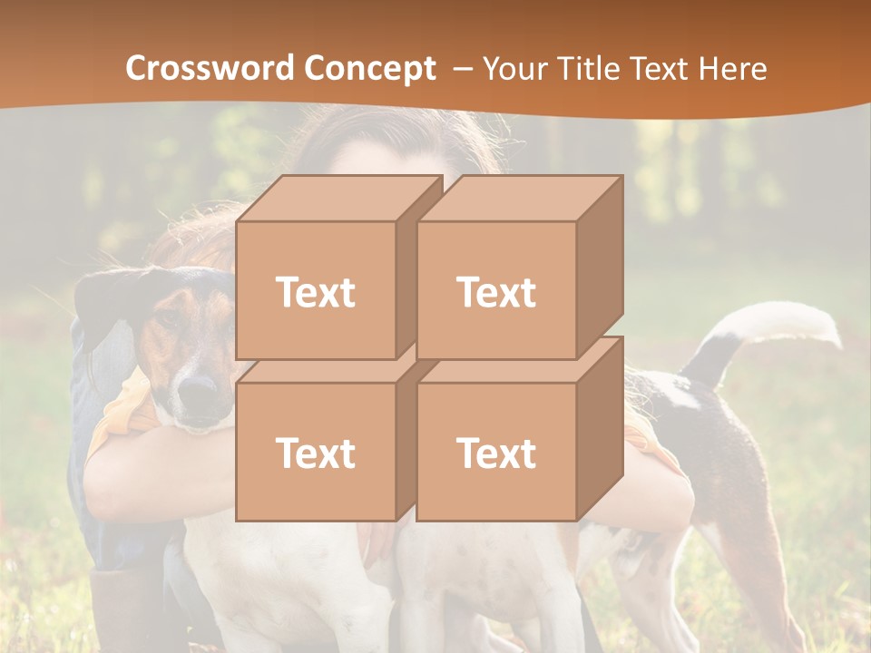 Purebred Beautiful Pet PowerPoint Template