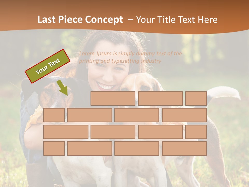 Purebred Beautiful Pet PowerPoint Template