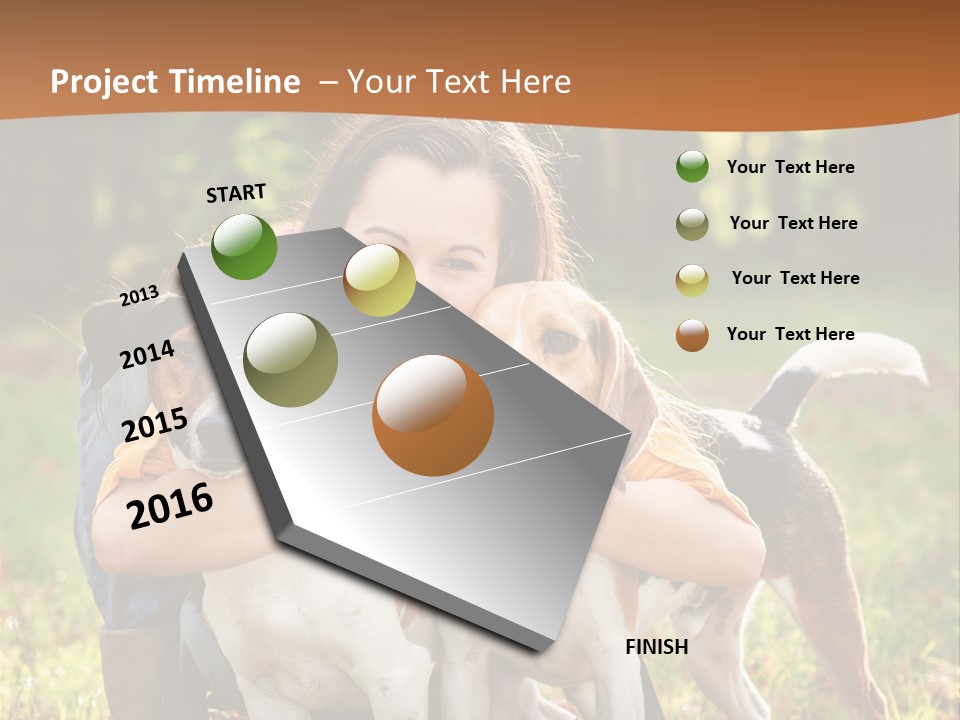 Purebred Beautiful Pet PowerPoint Template