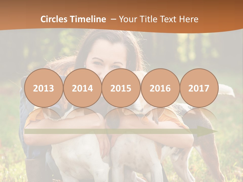Purebred Beautiful Pet PowerPoint Template