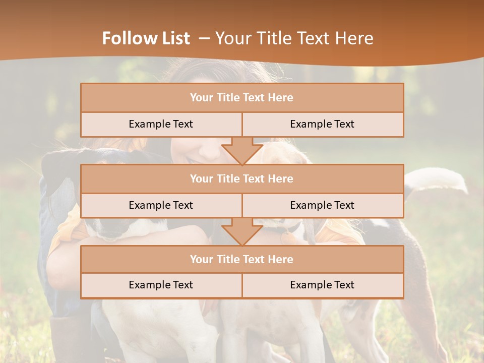 Purebred Beautiful Pet PowerPoint Template