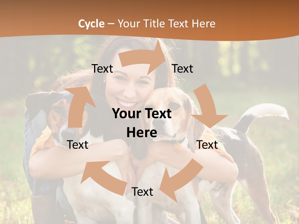 Purebred Beautiful Pet PowerPoint Template