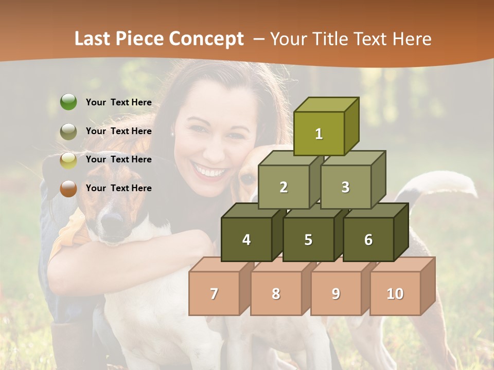 Purebred Beautiful Pet PowerPoint Template