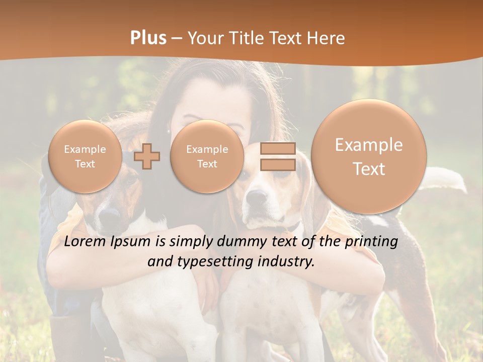 Purebred Beautiful Pet PowerPoint Template