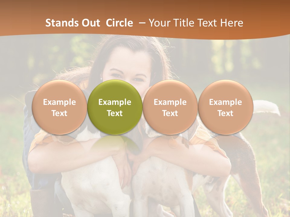Purebred Beautiful Pet PowerPoint Template