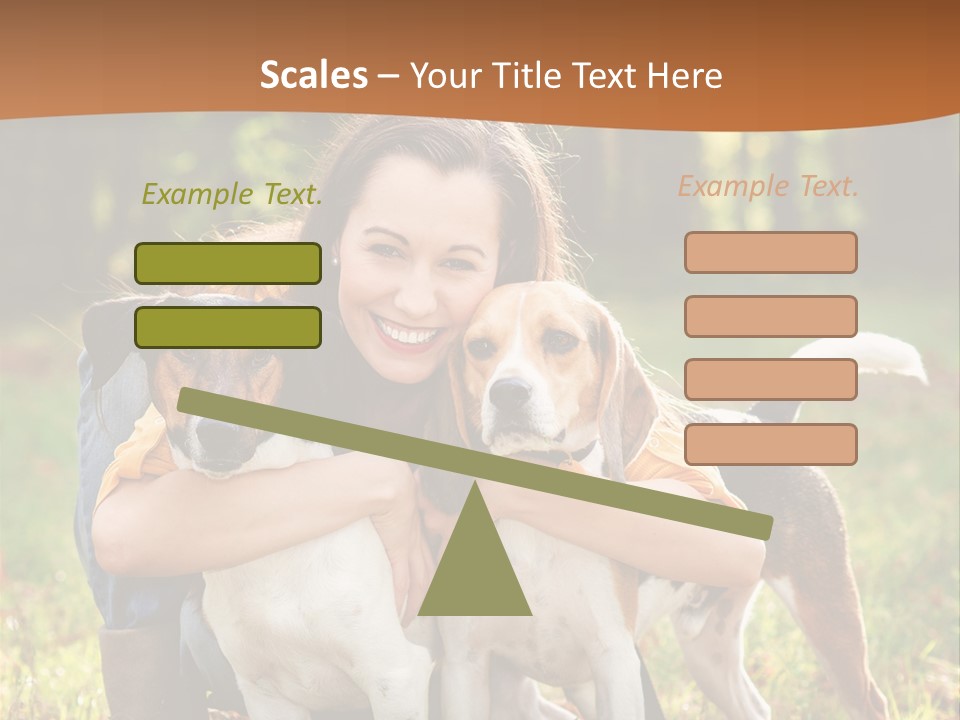 Purebred Beautiful Pet PowerPoint Template