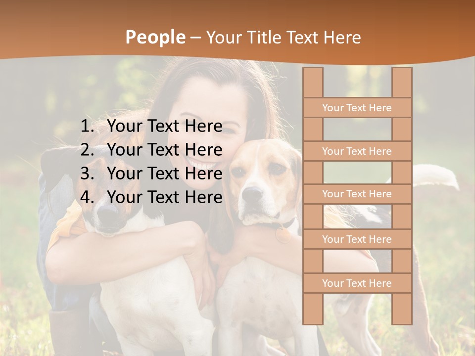 Purebred Beautiful Pet PowerPoint Template