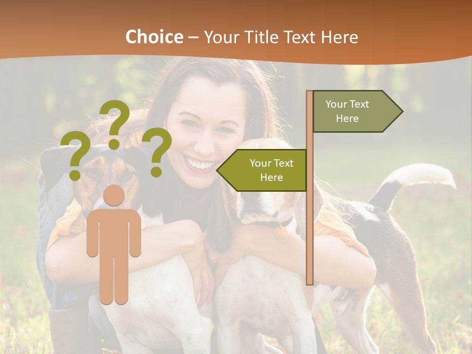 Purebred Beautiful Pet PowerPoint Template