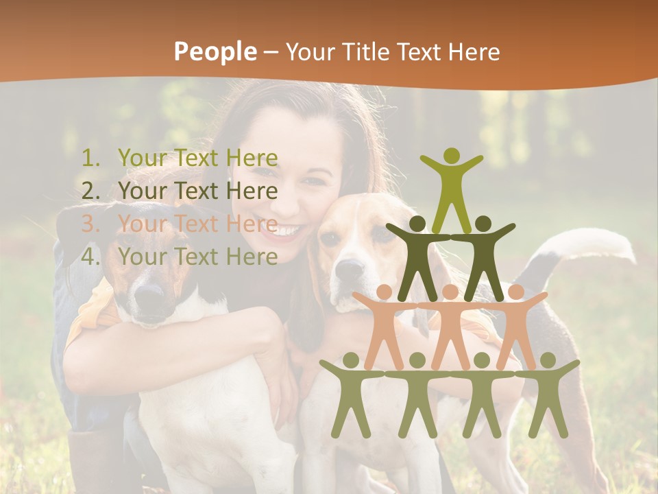 Purebred Beautiful Pet PowerPoint Template