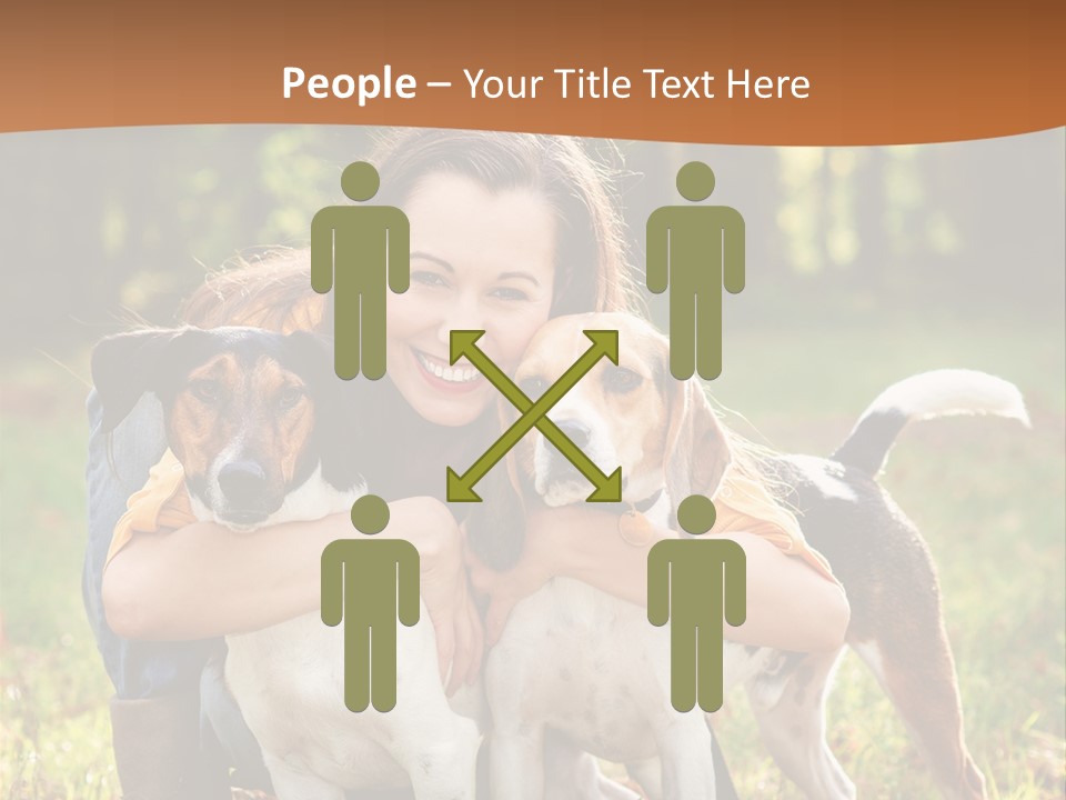 Purebred Beautiful Pet PowerPoint Template