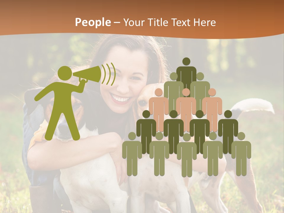 Purebred Beautiful Pet PowerPoint Template