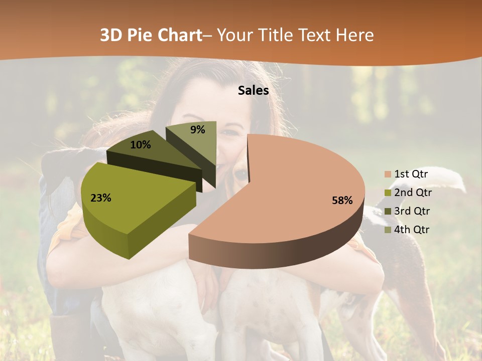 Purebred Beautiful Pet PowerPoint Template