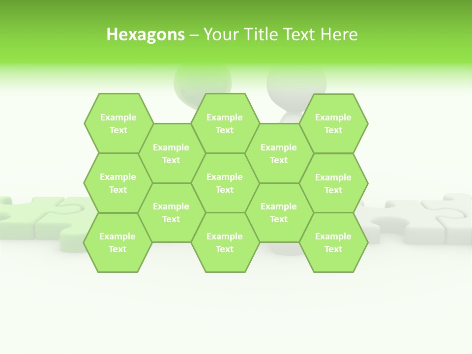 People Manager Puzzle PowerPoint Template