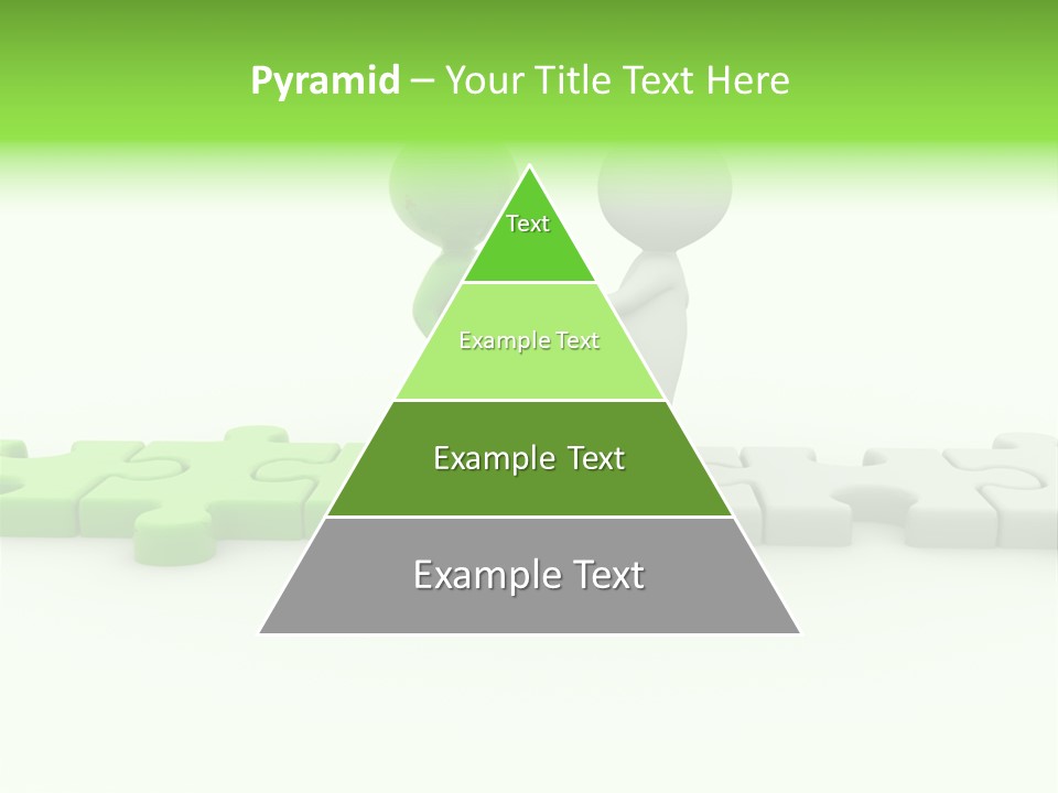 People Manager Puzzle PowerPoint Template