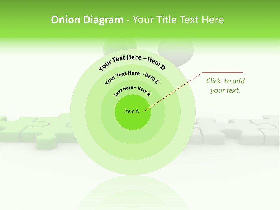 People Manager Puzzle PowerPoint Template