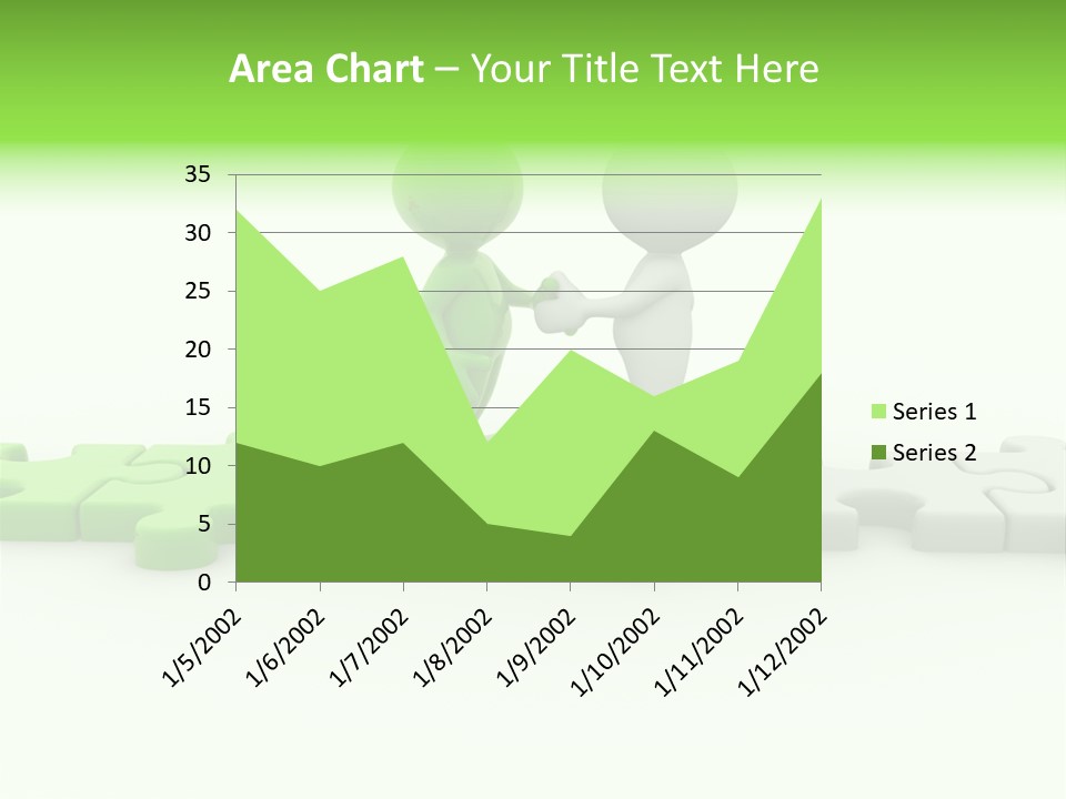 People Manager Puzzle PowerPoint Template