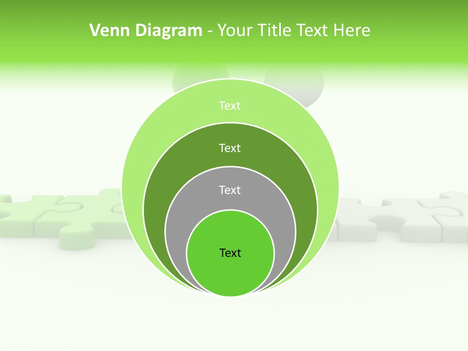 People Manager Puzzle PowerPoint Template