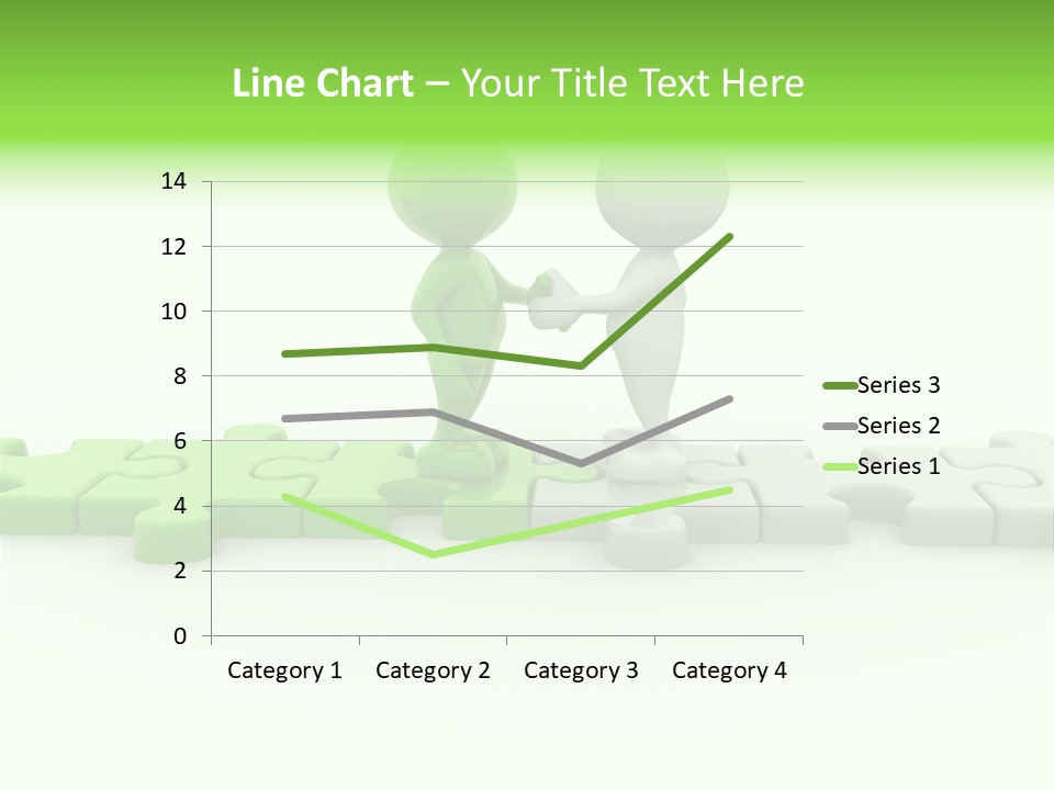 People Manager Puzzle PowerPoint Template