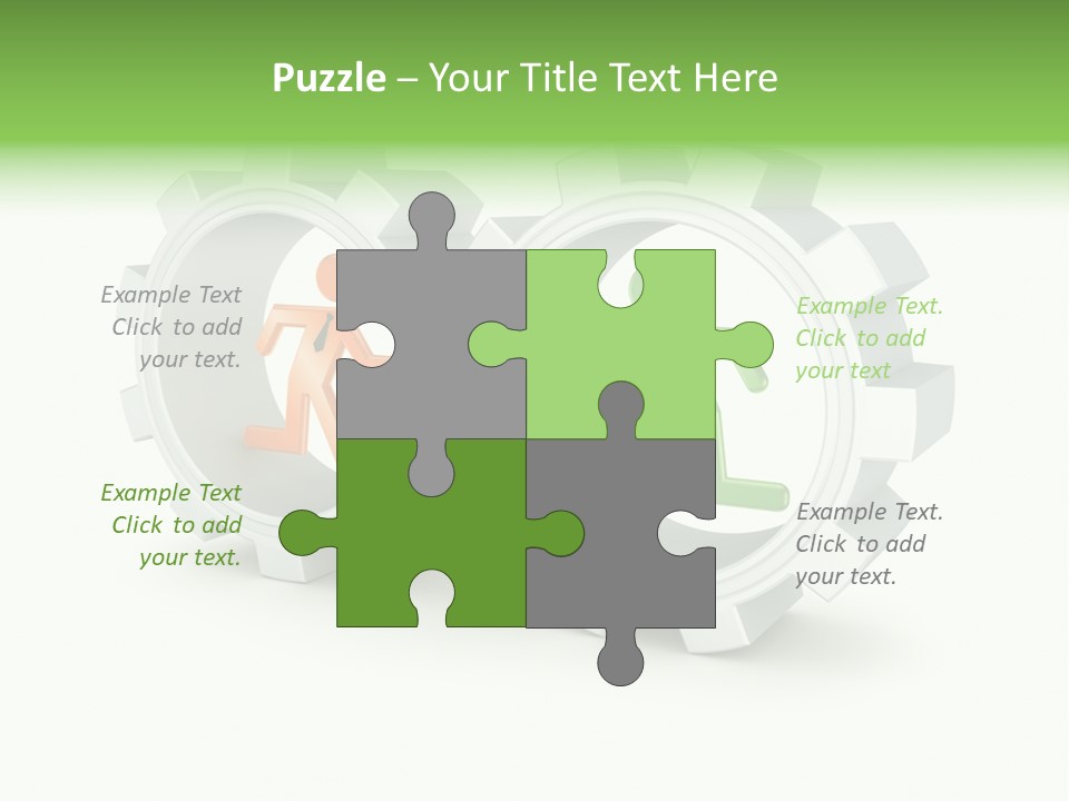 Symbol Nobody Worker PowerPoint Template