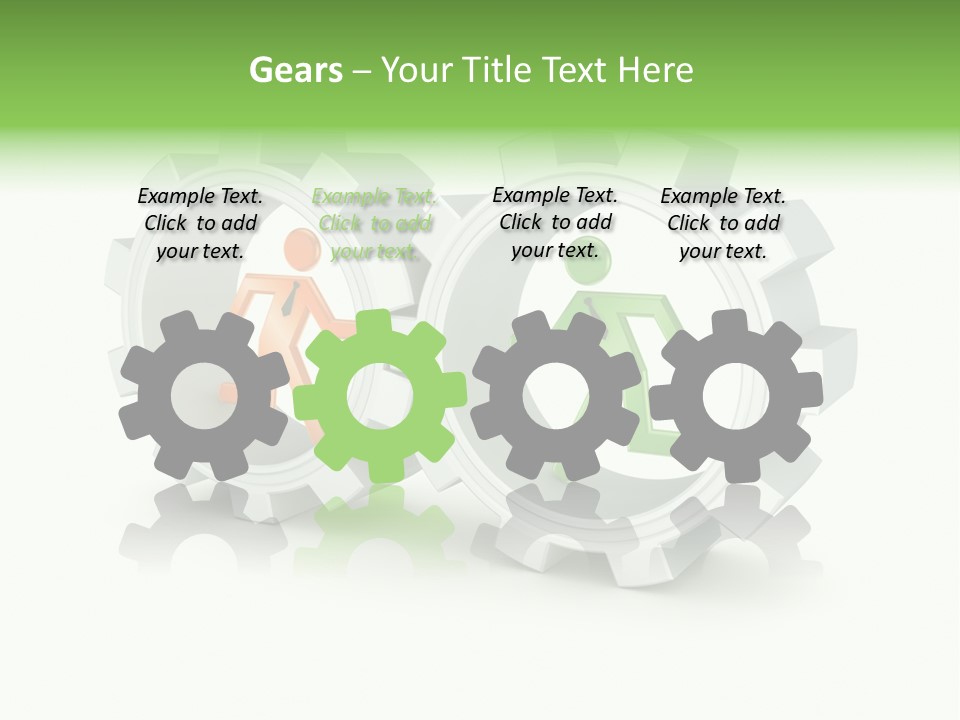 Symbol Nobody Worker PowerPoint Template