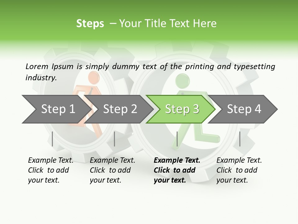 Symbol Nobody Worker PowerPoint Template