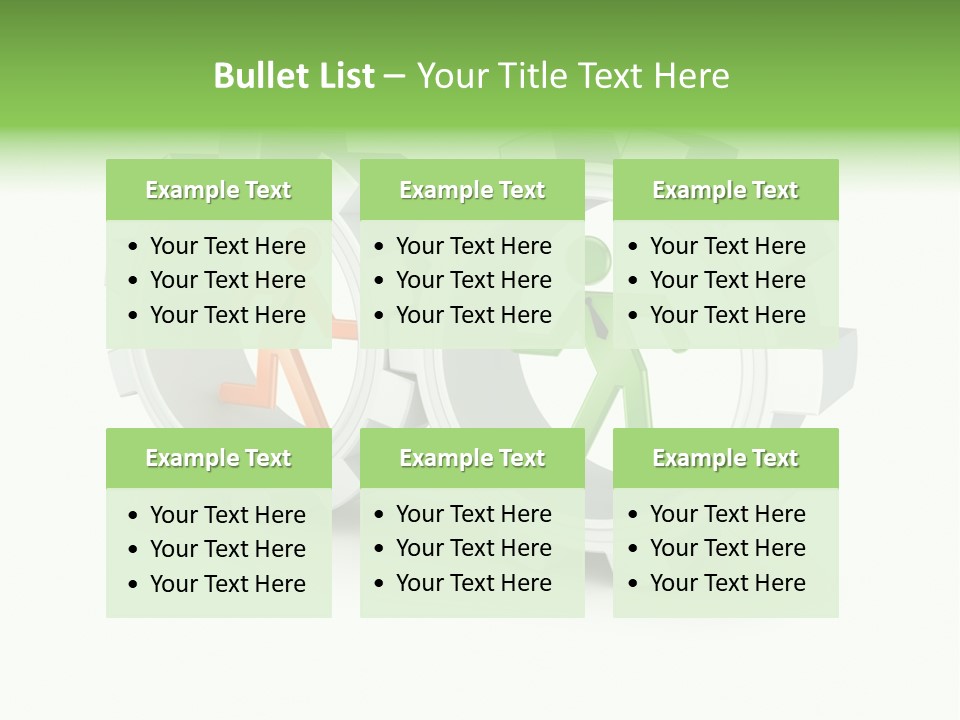 Symbol Nobody Worker PowerPoint Template