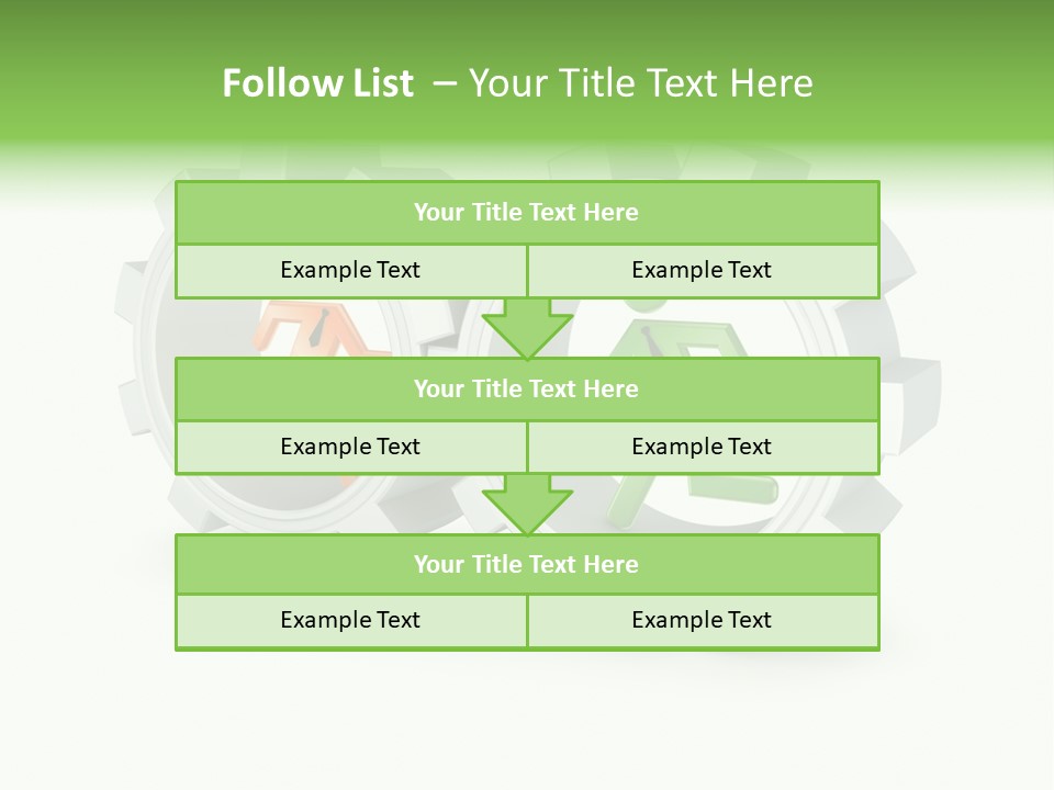 Symbol Nobody Worker PowerPoint Template