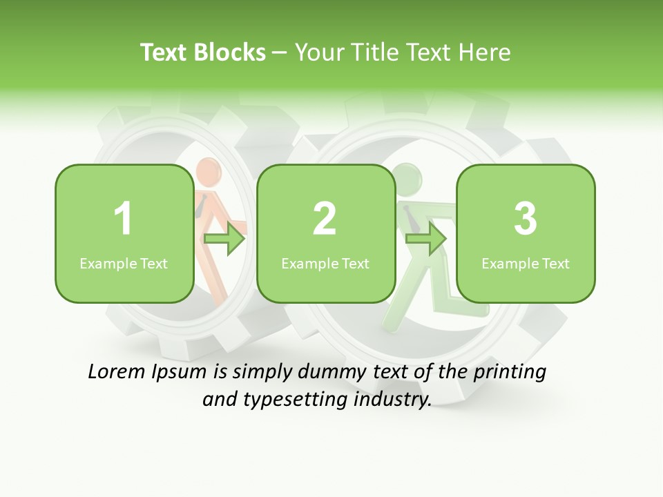 Symbol Nobody Worker PowerPoint Template