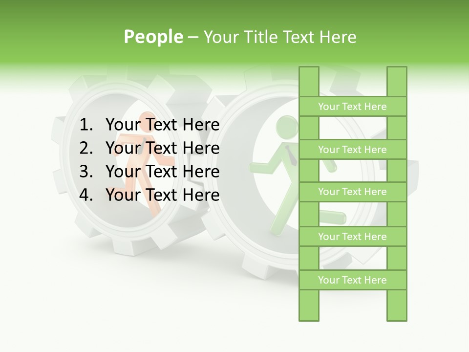 Symbol Nobody Worker PowerPoint Template