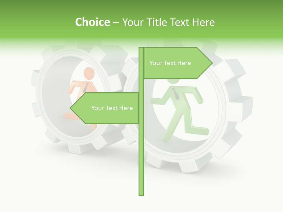 Symbol Nobody Worker PowerPoint Template