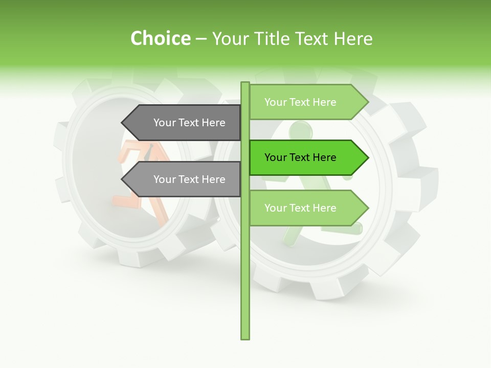 Symbol Nobody Worker PowerPoint Template