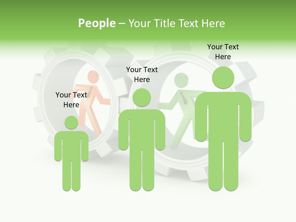 Symbol Nobody Worker PowerPoint Template