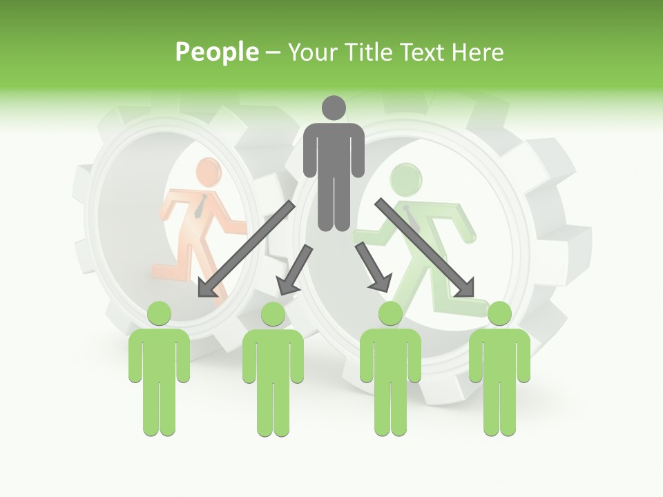 Symbol Nobody Worker PowerPoint Template