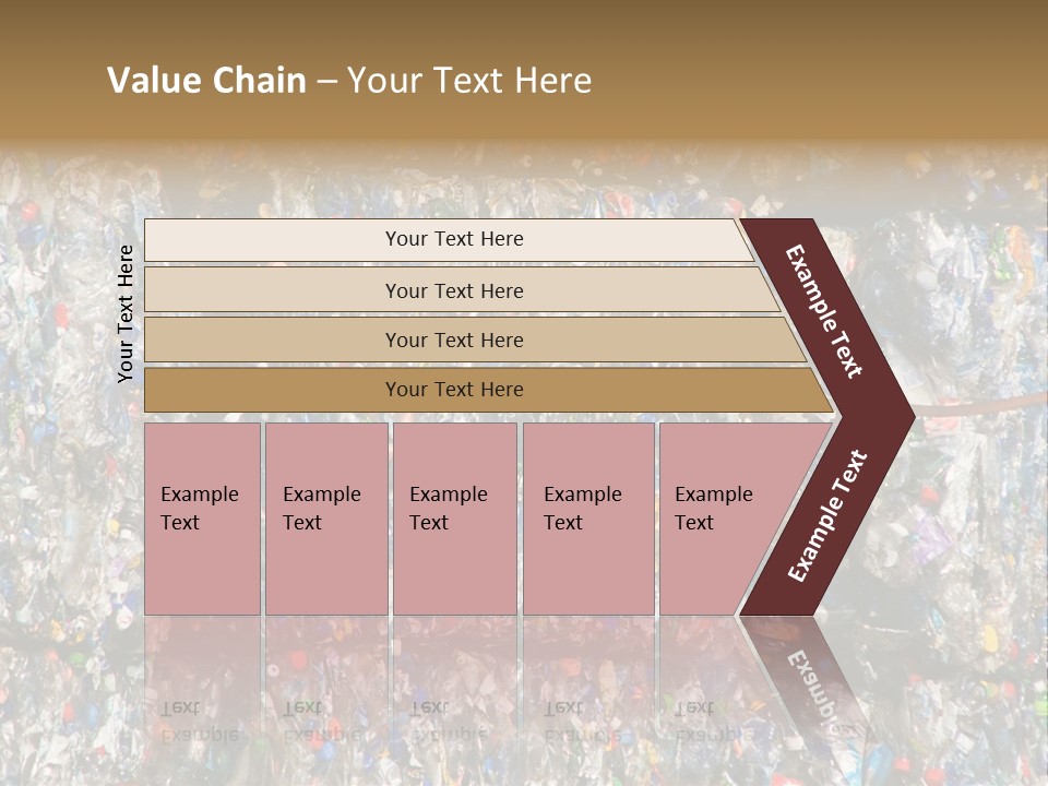 Container Industrial Stack PowerPoint Template
