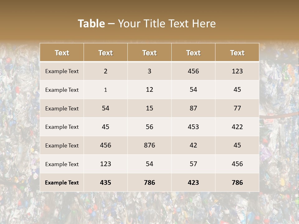 Container Industrial Stack PowerPoint Template