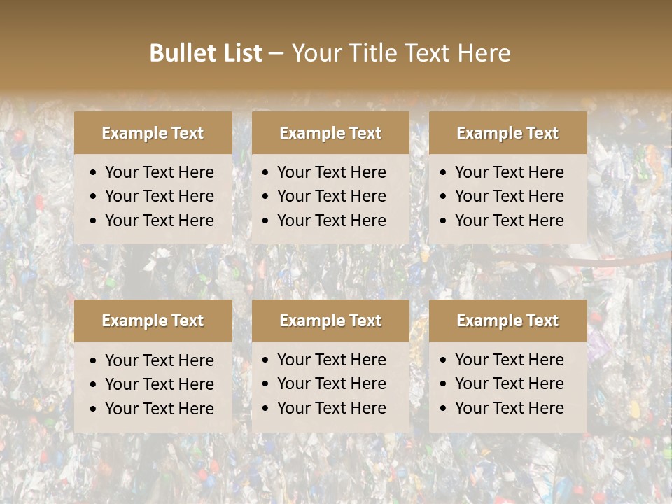 Container Industrial Stack PowerPoint Template