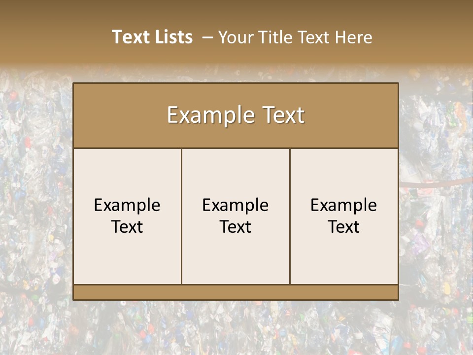 Container Industrial Stack PowerPoint Template