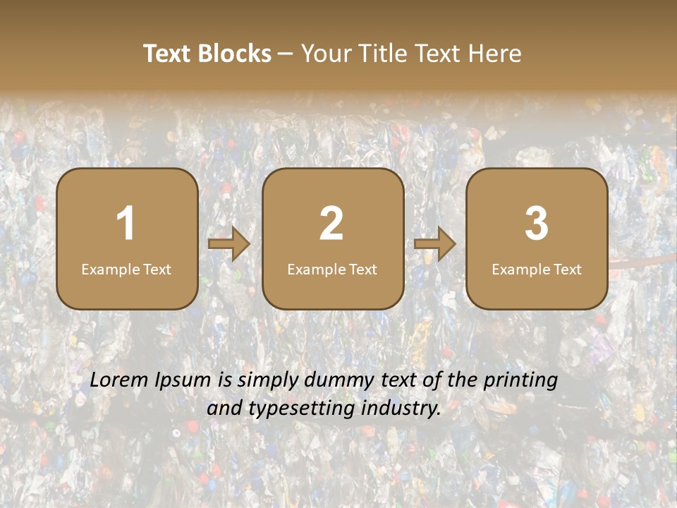 Container Industrial Stack PowerPoint Template