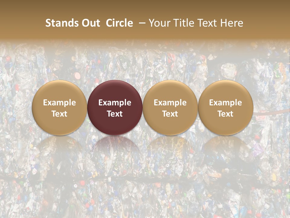 Container Industrial Stack PowerPoint Template