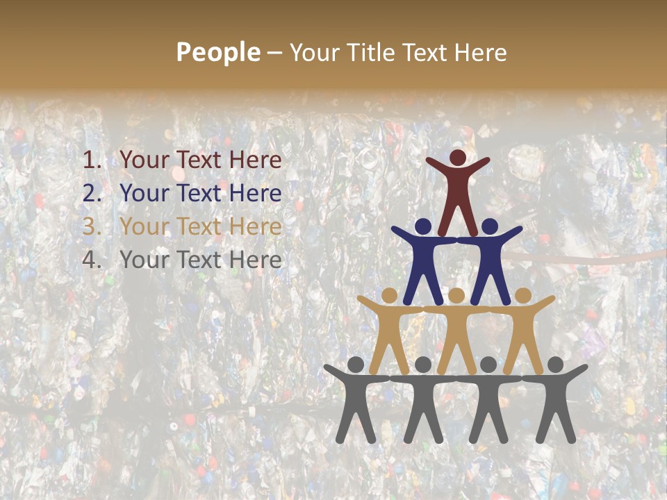 Container Industrial Stack PowerPoint Template