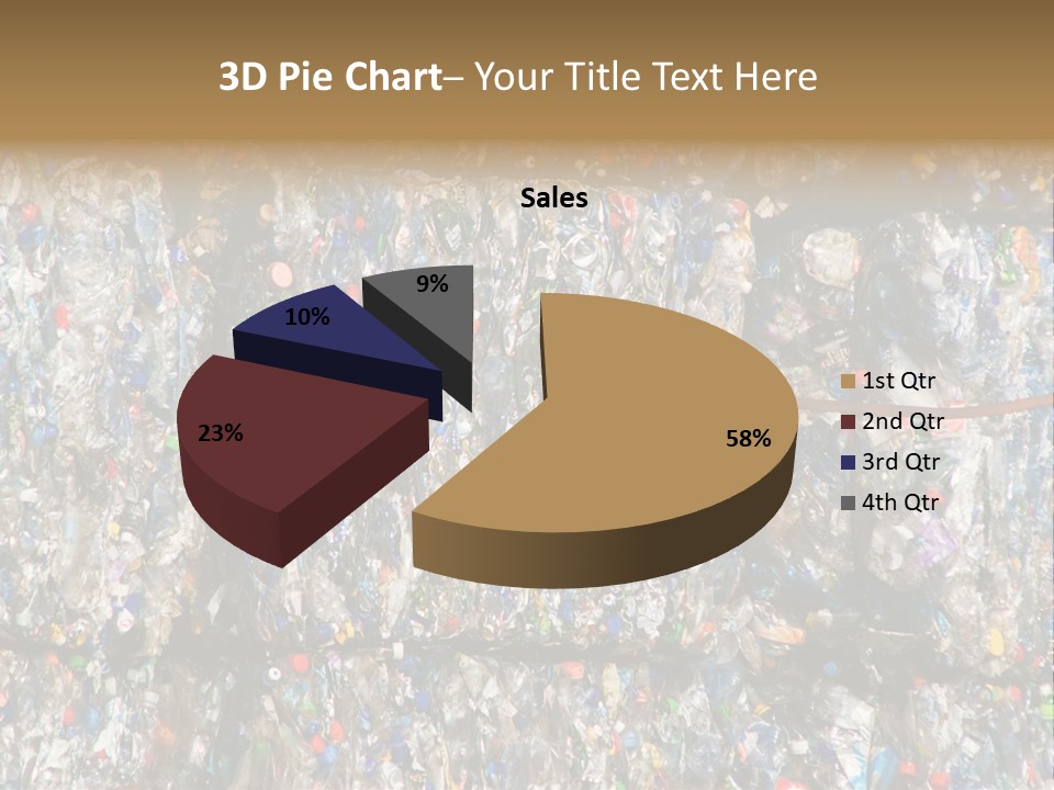 Container Industrial Stack PowerPoint Template