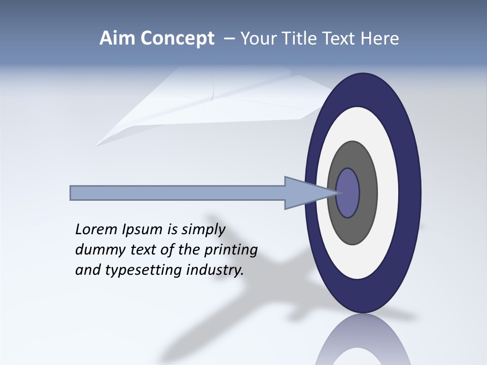 Success Object Motivation PowerPoint Template