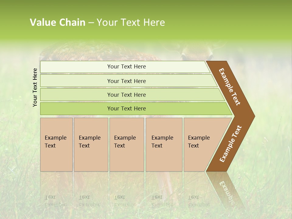 Spring Meadow Hunting PowerPoint Template