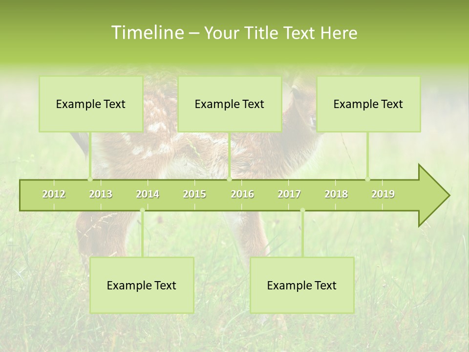 Spring Meadow Hunting PowerPoint Template
