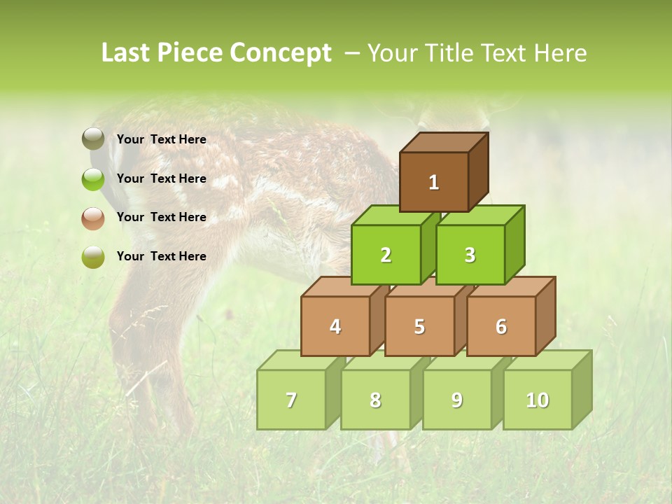 Spring Meadow Hunting PowerPoint Template