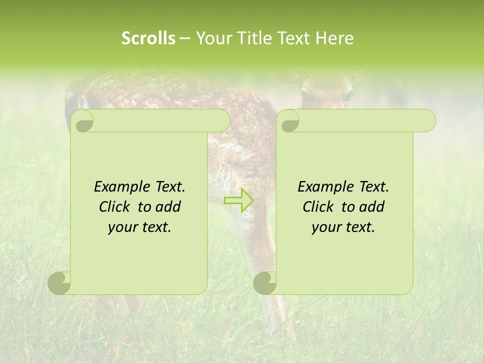Spring Meadow Hunting PowerPoint Template