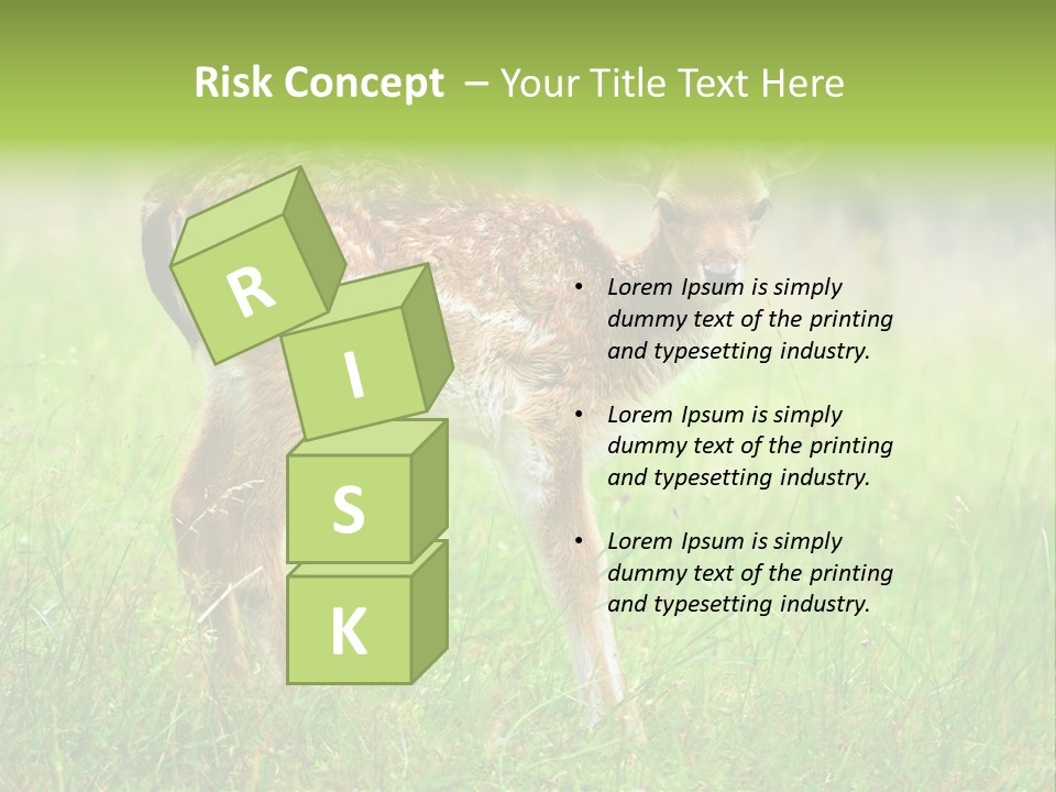 Spring Meadow Hunting PowerPoint Template