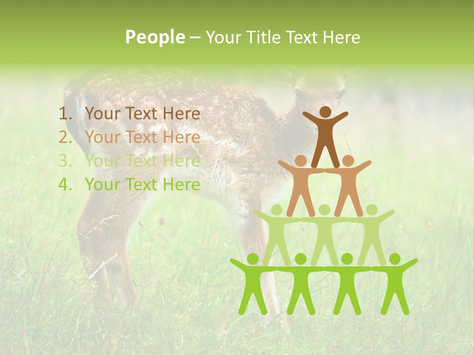 Spring Meadow Hunting PowerPoint Template