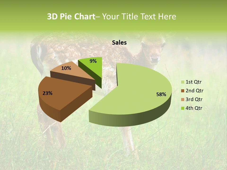 Spring Meadow Hunting PowerPoint Template