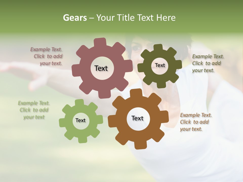 Bright Stretching Elegant PowerPoint Template